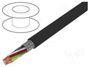 Wire; UNITRONIC® Li2YCYv (TP); 4x2x0.22mm2; PVC; black; 50V LAPP