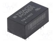 Converter: DC/DC; 2W; Uin: 36÷75V; Uout: 12VDC; Uout2: -12VDC; DIP16 TRACO POWER