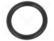 O-ring gasket; NBR caoutchouc; Thk: 1.5mm; Øint: 9mm; black ORING USZCZELNIENIA TECHNICZNE