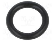 O-ring gasket; NBR caoutchouc; Thk: 2mm; Øint: 8mm; black ORING USZCZELNIENIA TECHNICZNE