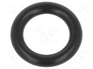 O-ring gasket; NBR caoutchouc; Thk: 2mm; Øint: 7mm; black 