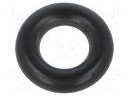 O-ring gasket; NBR caoutchouc; Thk: 3mm; Øint: 6mm; black ORING USZCZELNIENIA TECHNICZNE