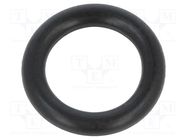 O-ring gasket; NBR caoutchouc; Thk: 1.5mm; Øint: 6mm; black ORING USZCZELNIENIA TECHNICZNE