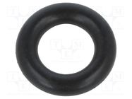 O-ring gasket; NBR caoutchouc; Thk: 2mm; Øint: 5mm; black ORING USZCZELNIENIA TECHNICZNE