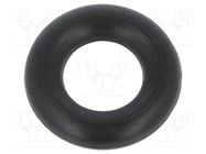 O-ring gasket; NBR caoutchouc; Thk: 2.5mm; Øint: 5mm; black 