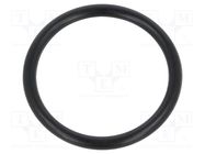 O-ring gasket; NBR caoutchouc; Thk: 2.5mm; Øint: 24mm; black 