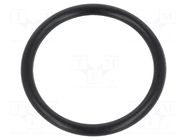 O-ring gasket; NBR caoutchouc; Thk: 2.5mm; Øint: 24mm; black ORING USZCZELNIENIA TECHNICZNE