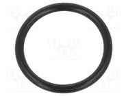 O-ring gasket; NBR caoutchouc; Thk: 2.5mm; Øint: 22mm; black 