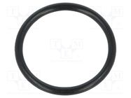 O-ring gasket; NBR caoutchouc; Thk: 2mm; Øint: 20mm; black ORING USZCZELNIENIA TECHNICZNE