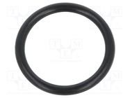 O-ring gasket; NBR caoutchouc; Thk: 2.5mm; Øint: 20mm; black ORING USZCZELNIENIA TECHNICZNE