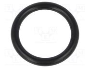 O-ring gasket; NBR caoutchouc; Thk: 3mm; Øint: 19mm; black ORING USZCZELNIENIA TECHNICZNE