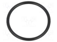 O-ring gasket; NBR caoutchouc; Thk: 1.5mm; Øint: 19mm; black 