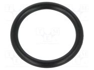 O-ring gasket; NBR caoutchouc; Thk: 2.5mm; Øint: 18mm; black ORING USZCZELNIENIA TECHNICZNE