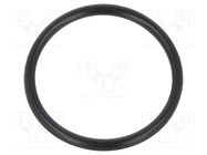 O-ring gasket; NBR caoutchouc; Thk: 1.5mm; Øint: 18mm; black ORING USZCZELNIENIA TECHNICZNE