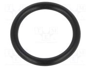 O-ring gasket; NBR caoutchouc; Thk: 2.5mm; Øint: 17mm; black ORING USZCZELNIENIA TECHNICZNE