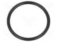 O-ring gasket; NBR caoutchouc; Thk: 1.5mm; Øint: 17mm; black 