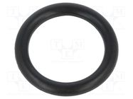 O-ring gasket; NBR caoutchouc; Thk: 3mm; Øint: 16mm; black 