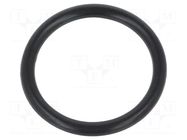 O-ring gasket; NBR caoutchouc; Thk: 2mm; Øint: 16mm; black ORING USZCZELNIENIA TECHNICZNE