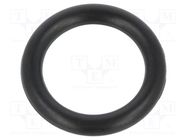 O-ring gasket; NBR caoutchouc; Thk: 3mm; Øint: 14mm; black 