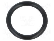 O-ring gasket; NBR caoutchouc; Thk: 2mm; Øint: 13mm; black ORING USZCZELNIENIA TECHNICZNE