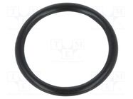 O-ring gasket; NBR caoutchouc; Thk: 1.5mm; Øint: 13mm; black 