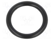 O-ring gasket; NBR caoutchouc; Thk: 2mm; Øint: 12mm; black ORING USZCZELNIENIA TECHNICZNE