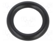 O-ring gasket; NBR caoutchouc; Thk: 2.5mm; Øint: 10mm; black ORING USZCZELNIENIA TECHNICZNE