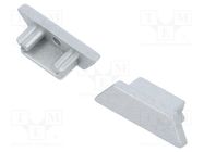 Connector 90°; white; aluminium; VARIO30-02 TOPMET