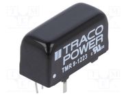 Converter: DC/DC; 9W; Uin: 9÷18V; Uout: 15VDC; Uout2: -15VDC; SIP8 TRACO POWER