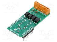 Click board; prototype board; Comp: DS2480B,TXB0106; converter MIKROE