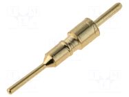 Connector: pin strips; pin header; male; PIN: 1; THT; straight; 1x1 CONNFLY