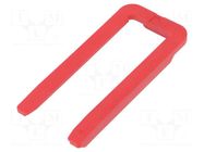 Secondary lock; PIN: 39,62(6+56); red; LEAVYSEAL,x-1718324-1 TE Connectivity