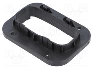 Accessories: mounting adapter; LEAVYSEAL; PIN: 39,62(6+56); black TE Connectivity