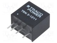 Converter: DC/DC; 3W; Uin: 9÷18VDC; Uout: 5VDC; Iout: 600mA; SIP TRACO POWER