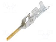 Contact; male; Micro MATE-N-LOK; 0.2÷0.5mm2; 24AWG÷20AWG; crimped TE Connectivity