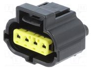 connector 4 POS. PLUG ASSY, KEY A TE Connectivity