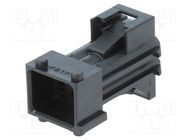 Connector: automotive; plug; male; JPT; for cable; PIN: 6; black TE Connectivity