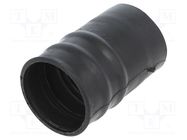 Heat shrink boot; straight,glued; 22mm; L: 99mm; black; -55÷105°C TE Connectivity