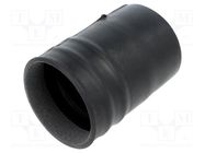 Heat shrink boot; straight,glued; 35mm; L: 130mm; black; -75÷150°C TE Connectivity