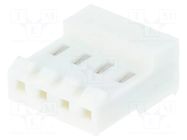 Connector: wire-board; plug; female; MTA-156; PIN: 4; 600VAC; IDC TE Connectivity
