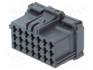 Connector: automotive; plug; female; MCP 2.8; for cable; PIN: 21 TE Connectivity