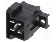 Connector: rectangular; JPT,Junior Timer; male; socket; PIN: 4 TE Connectivity