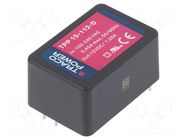 Converter: AC/DC; 15W; Uin: 85÷264VAC,120÷370VDC; Uout: 12VDC; 87% TRACO POWER