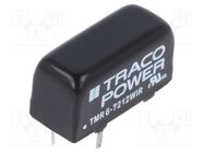 Converter: DC/DC; 6W; Uin: 43÷160V; Uout: 12VDC; Iout: 500mA; SIP8 