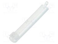 Spacer sleeve; LED; Øout: 3.6mm; ØLED: 3mm; L: 22.2mm; natural DREMEC