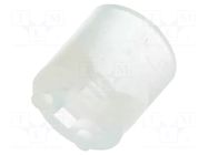 Spacer sleeve; LED; Øout: 5.1mm; ØLED: 5mm; L: 5.6mm; natural DREMEC
