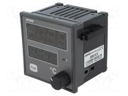 Module: regulator; temperature; -999÷9990; SSR; panel; Display: LED APAR