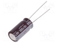 Capacitor: electrolytic; low ESR; THT; 1000uF; 10VDC; Ø10x20mm NICHICON