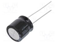 Capacitor: electrolytic; THT; 1000uF; 16VDC; Ø12.5x12.5mm; ±20% NICHICON