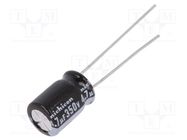 Capacitor: electrolytic; THT; 4.7uF; 350VDC; Ø8x11.5mm; ±20%; 1000h NICHICON